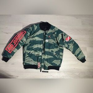 Nike Men’s Jordan J-3B Flight Parka Camo Winter Jacket Size L T [AA1951-011]
